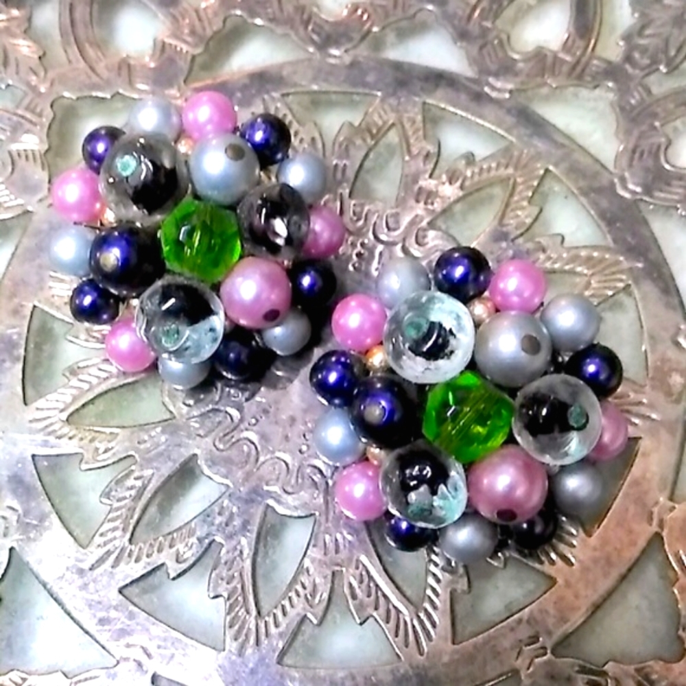 VINTAGE JAPANESE Pearl Earrings